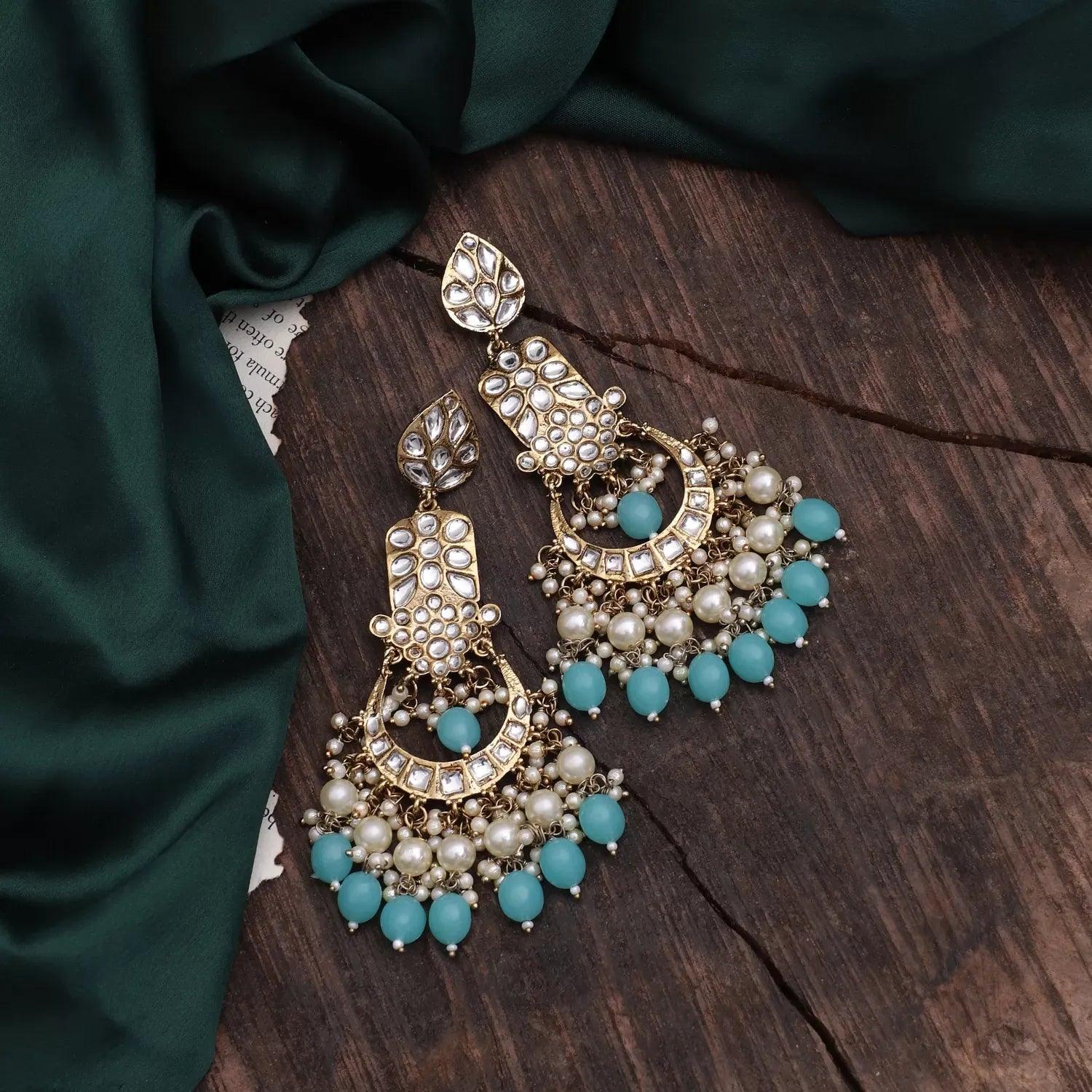 Turquoise Ravleen Earring - Image 4