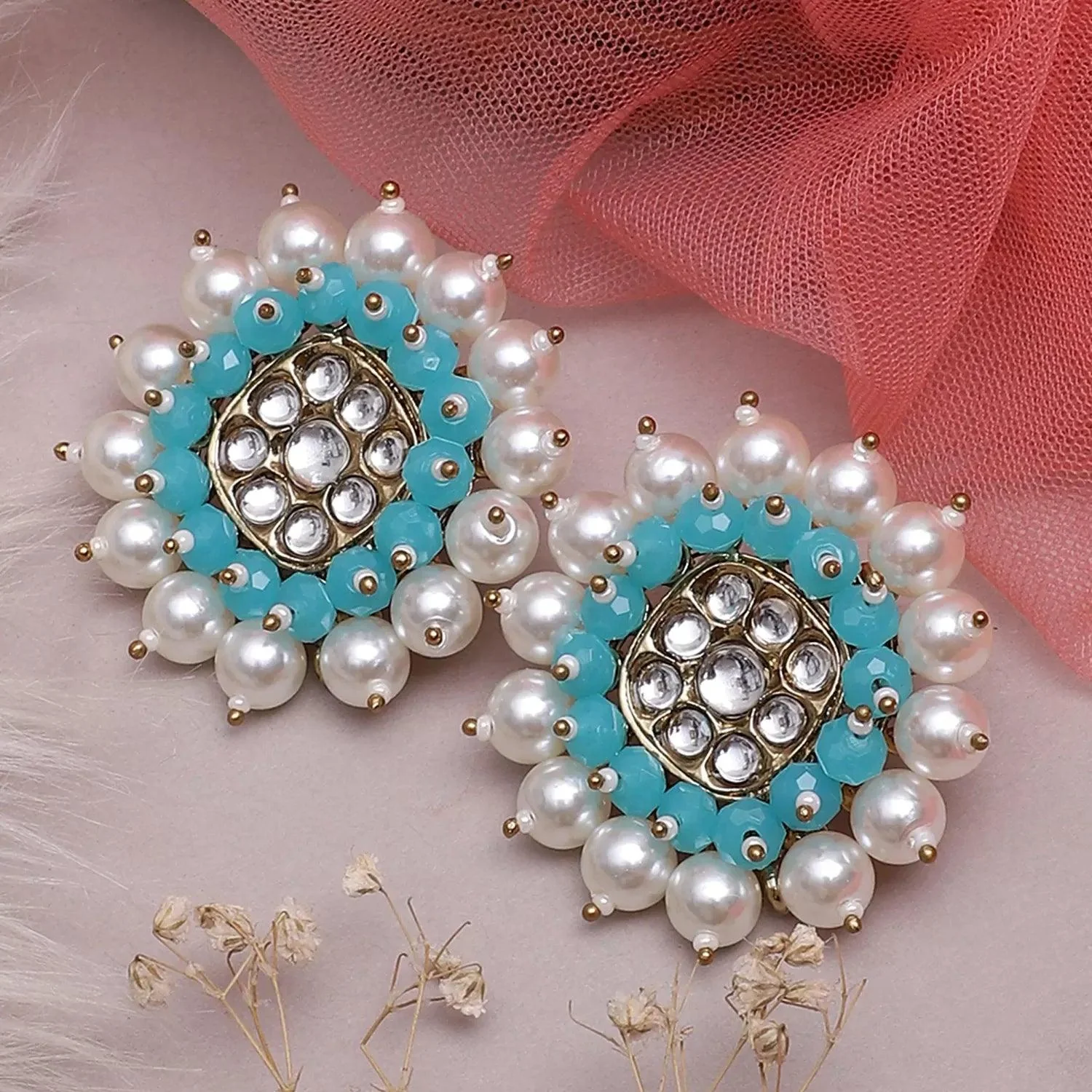 Turquoise Urvashi Stud - Image 4