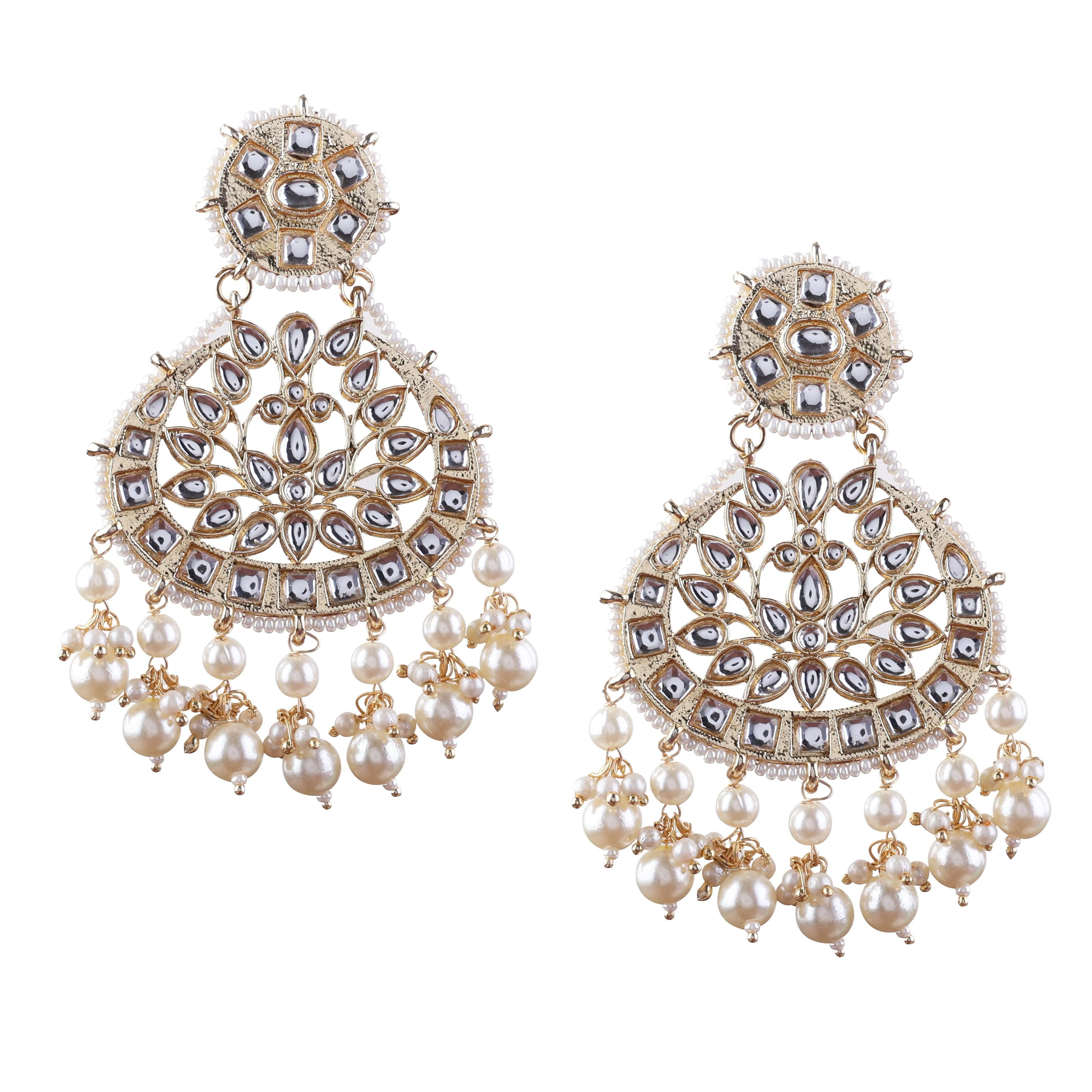 Vaishali Kundan Chandbali - Image 5