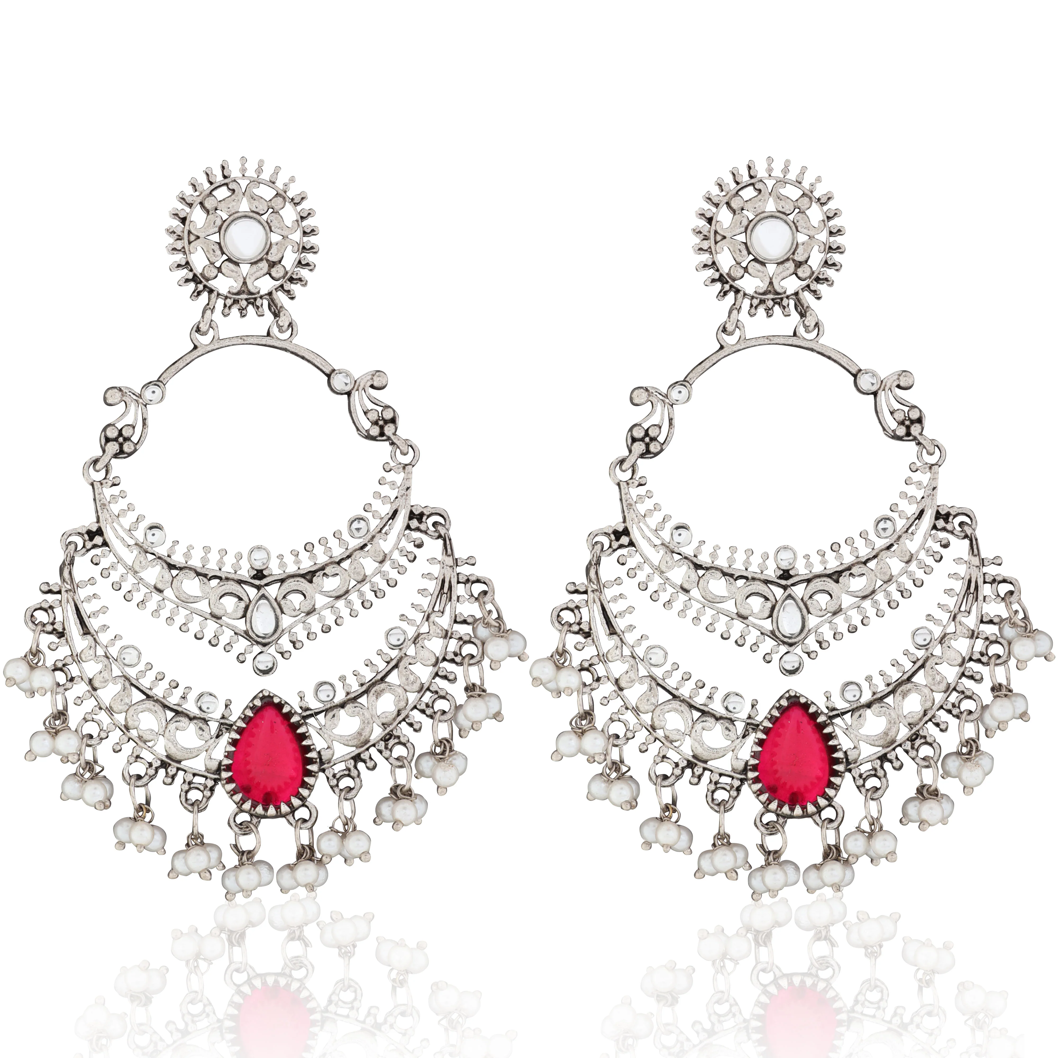 Wine Vahini Boho Earring - Image 7