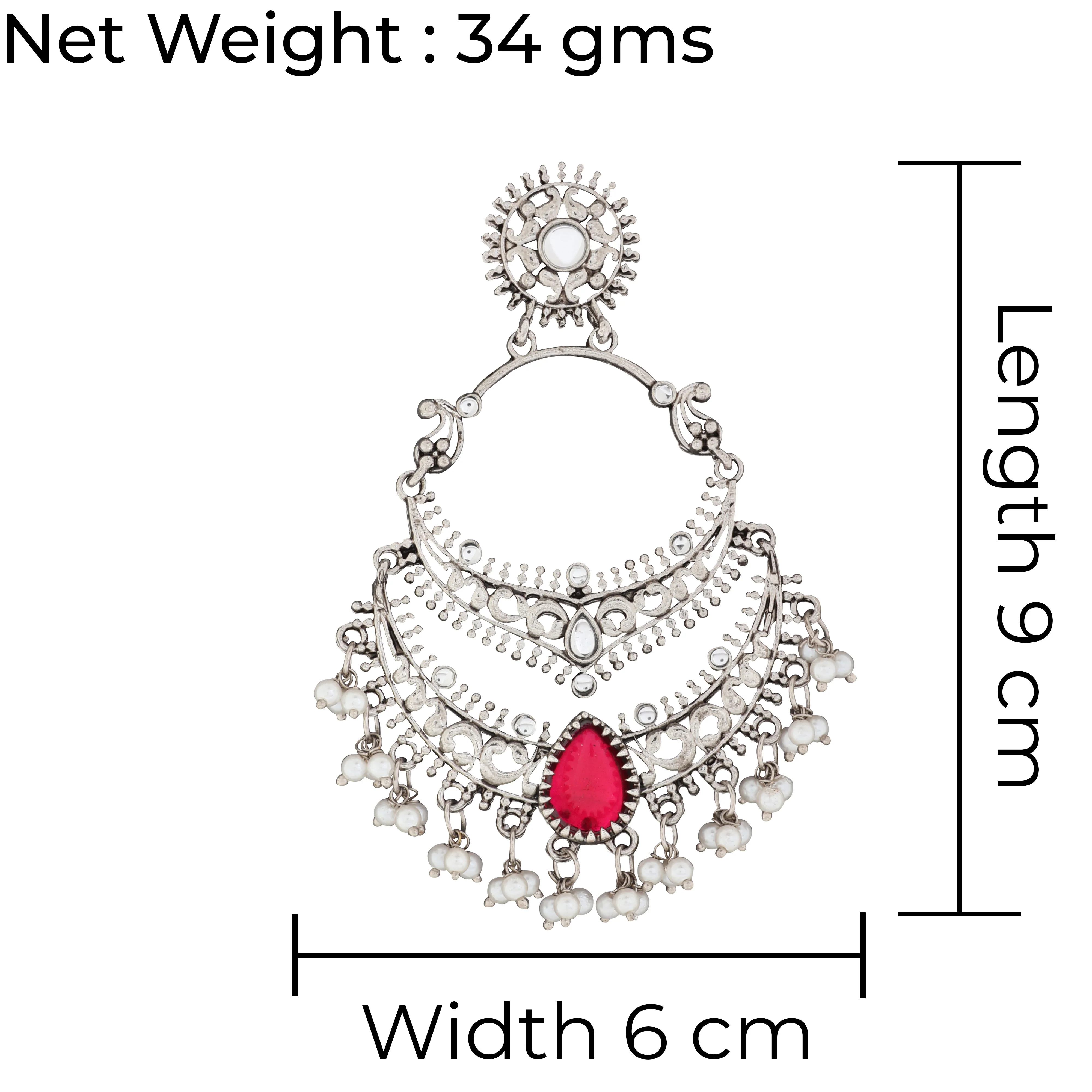 Wine Vahini Boho Earring - Image 8